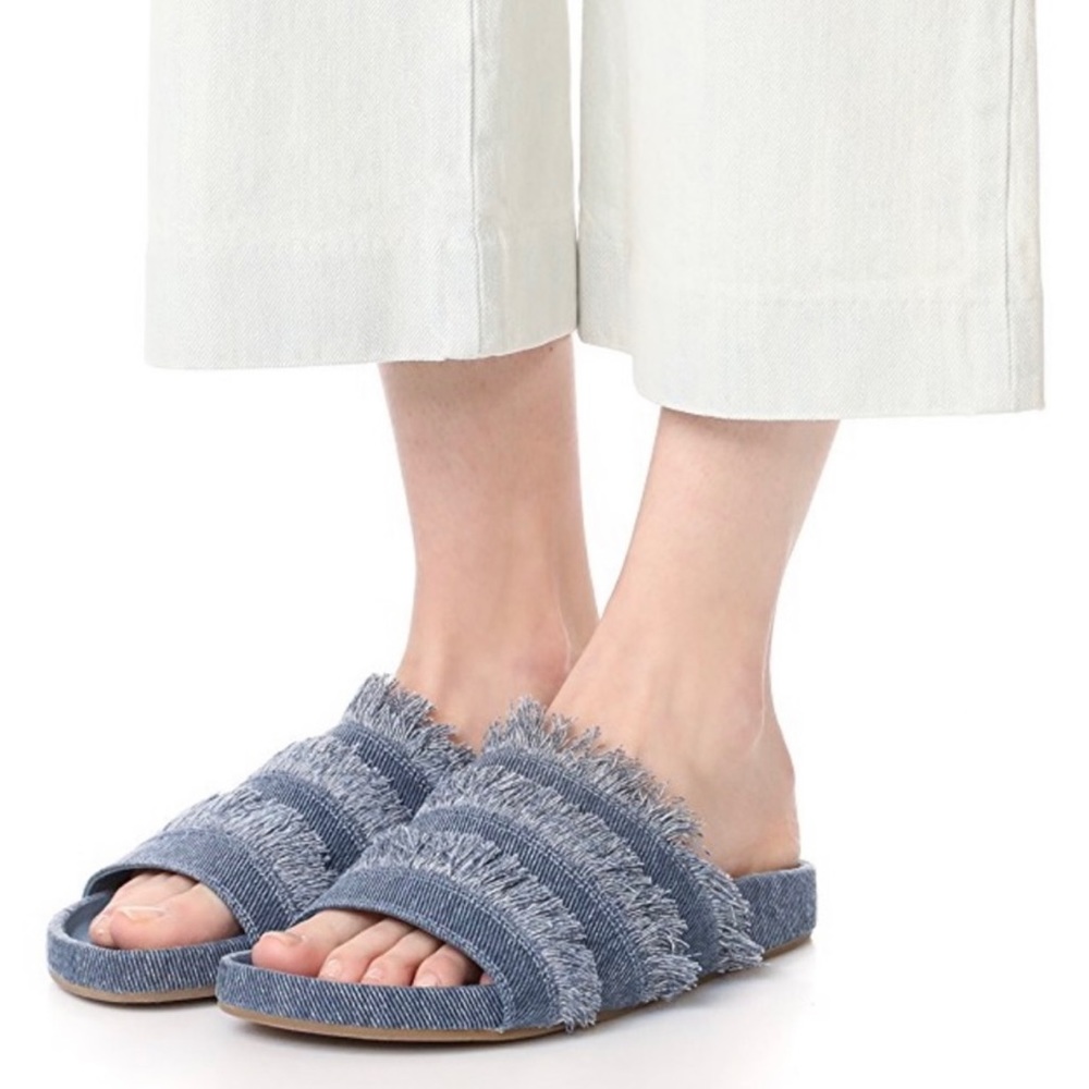 Joie Jaden Denim Slide Sandal 38/7.5